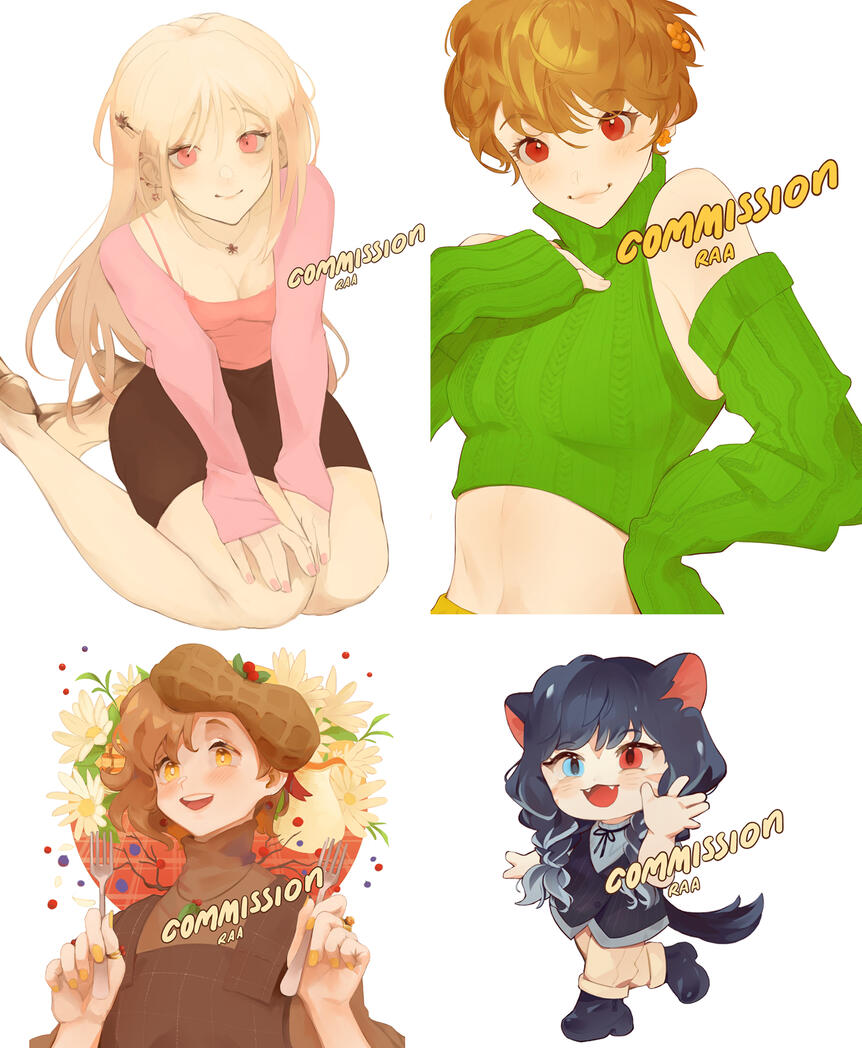 Artworks done for Artfight
